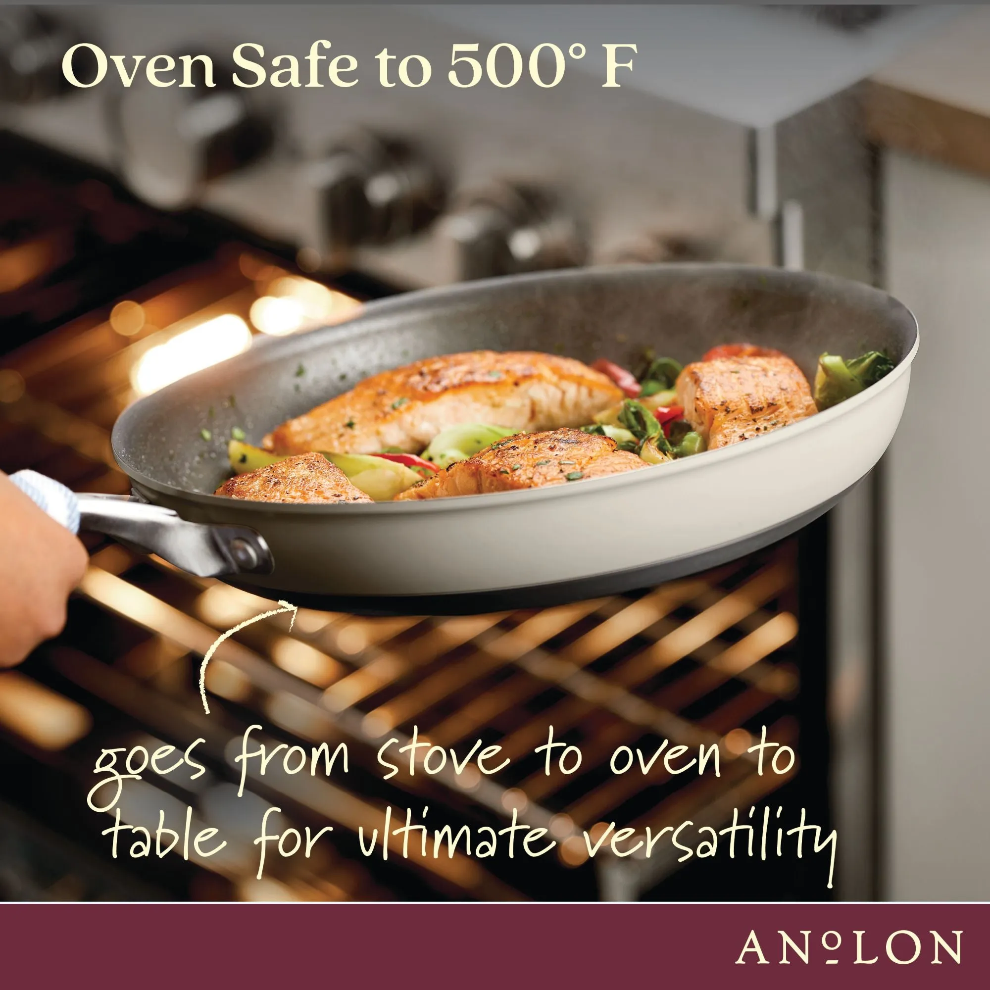 12-Inch Hard Anodized Nonstick Frying Pan