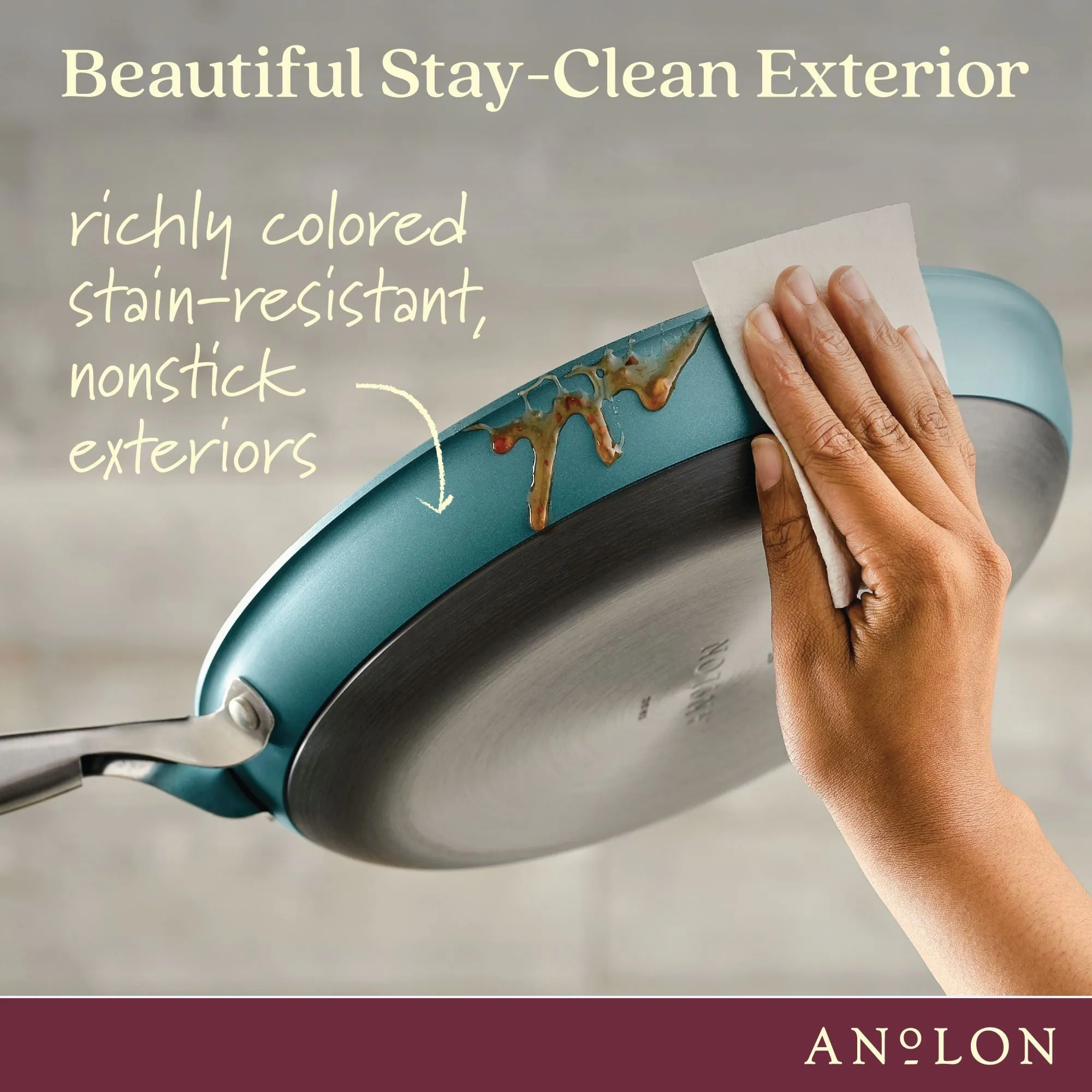12-Inch Hard Anodized Nonstick Frying Pan