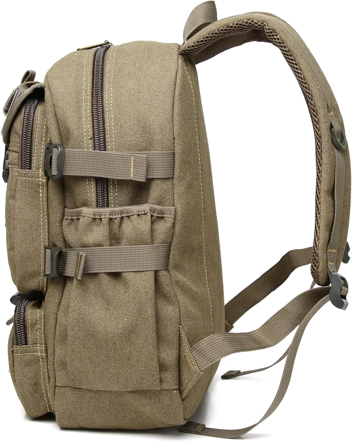 16oz Washed Canvas Backpack,Stylish & Durable for Every Adventure