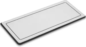 20mm Thick Helm Station Pad with Adhesive Backing Non Slip Boat Standing Mat 36 x 14 in Anti Fatigue EVA Foam Boat Flooring Helm Pad for RV Sea Deck Marine Decking Console, Grey, Black