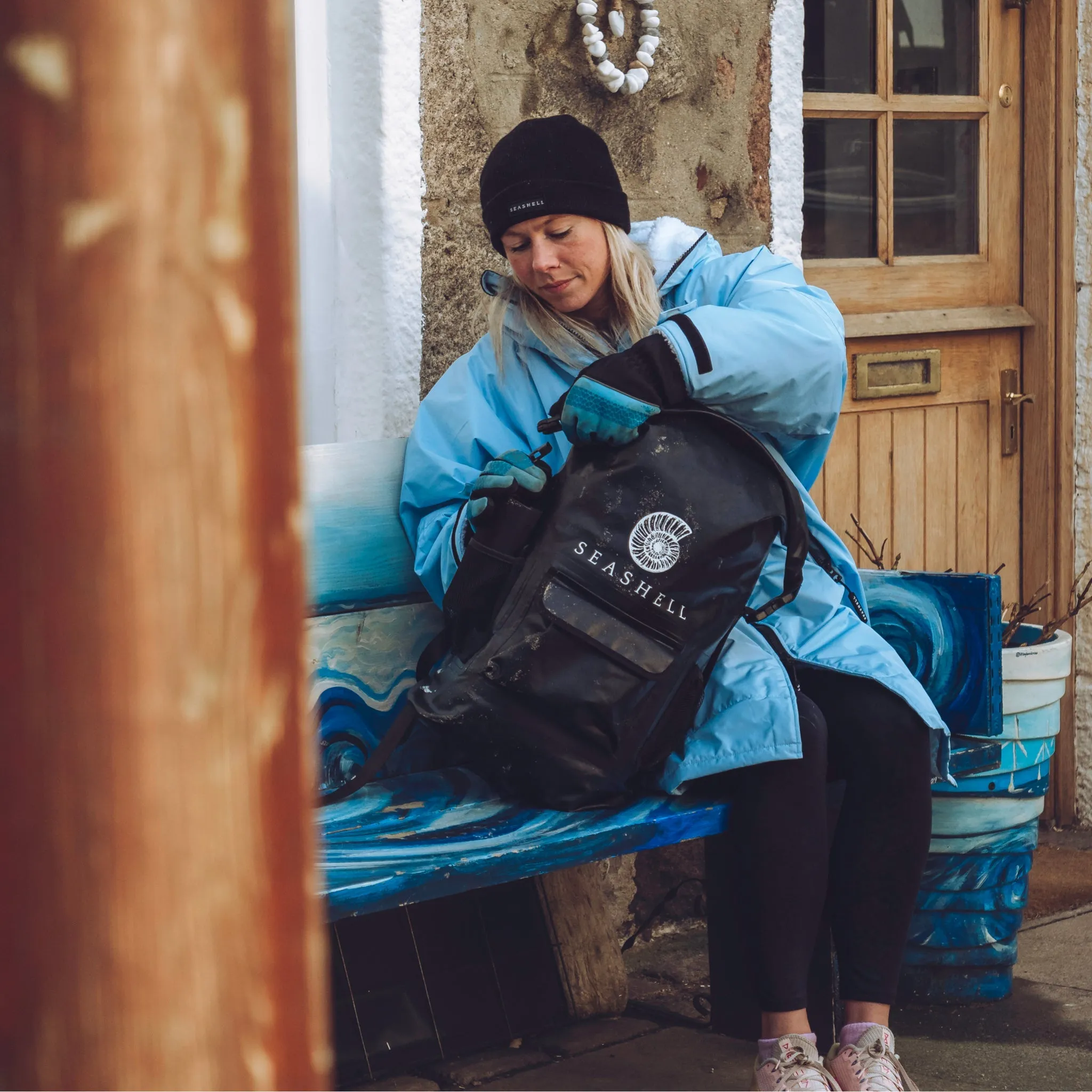 25L Drybag Backpack Black