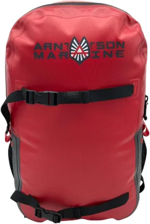 25L FastPack Dry Bag Backpack (True Red/Asphalt Black)