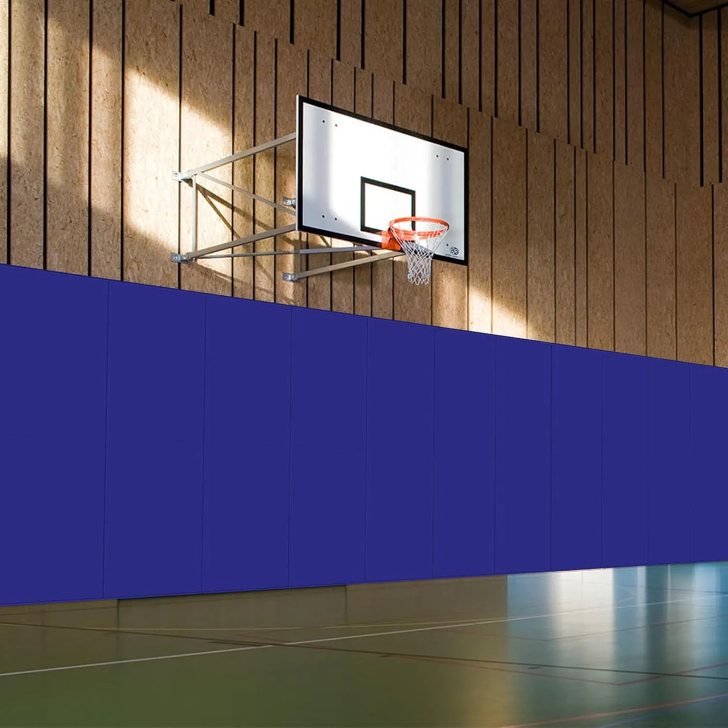 2" Thick/4" Thick Gym Wall Padding Foam Gym Wall Pads for Kids Gym Padding for Wall Mats Wall Protection Pad, Durable Waterproof Basketbakll Wall Padding for Safety Colorful