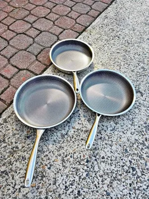 3 pcs nonstick fry pan 8/10/12 inch