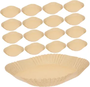 300Pcs Air Fryer Paper Liners Non Stick Baking Mat for Air Fryers and Ovens Grease Cooking Design for Healthier Cooking for Home and Restaurant Use