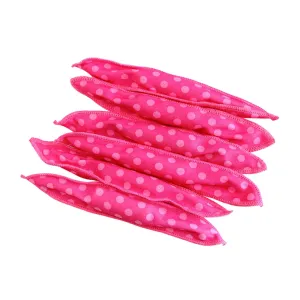 30pcs Pink Sponge Rollers Foam Sponge Hair Curl Roller Hair Styling Tools Sleep-in Curler
