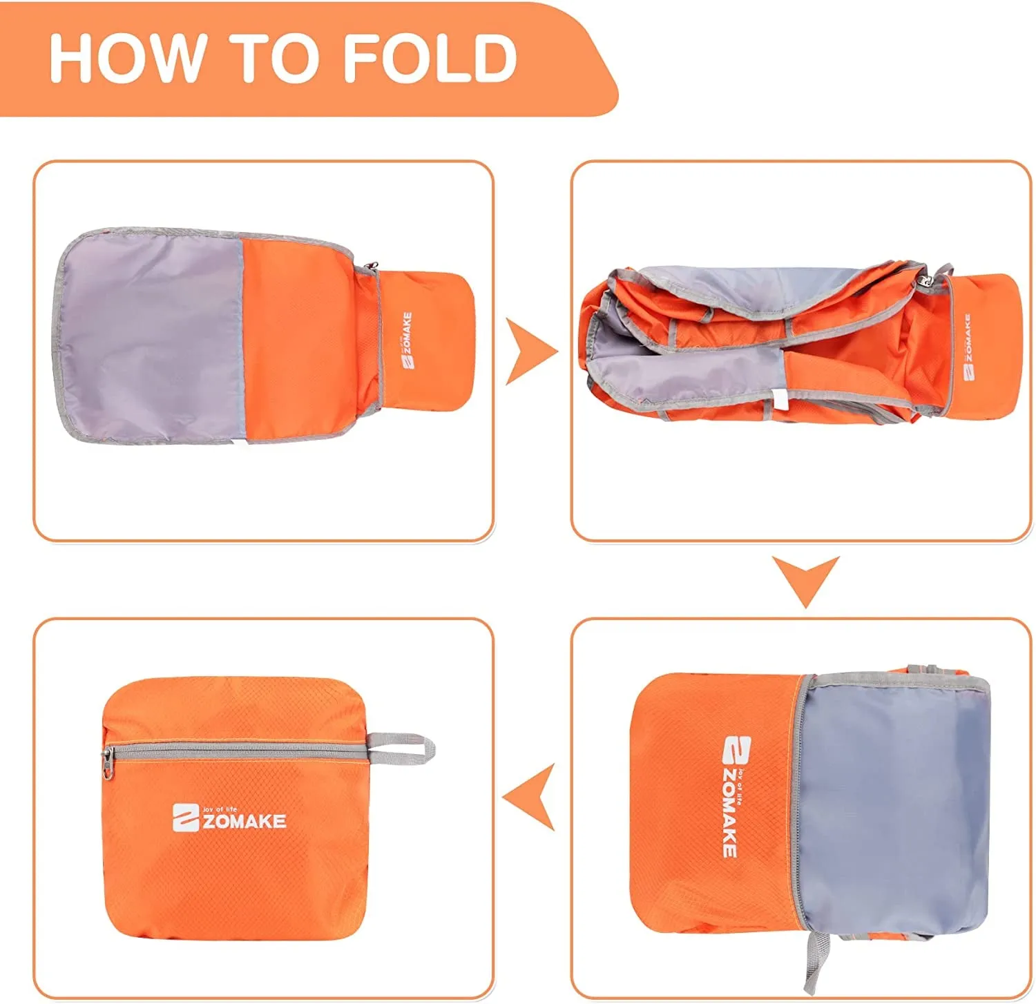 32L Lightweight Water-Resistant Packable Hiking Backpack