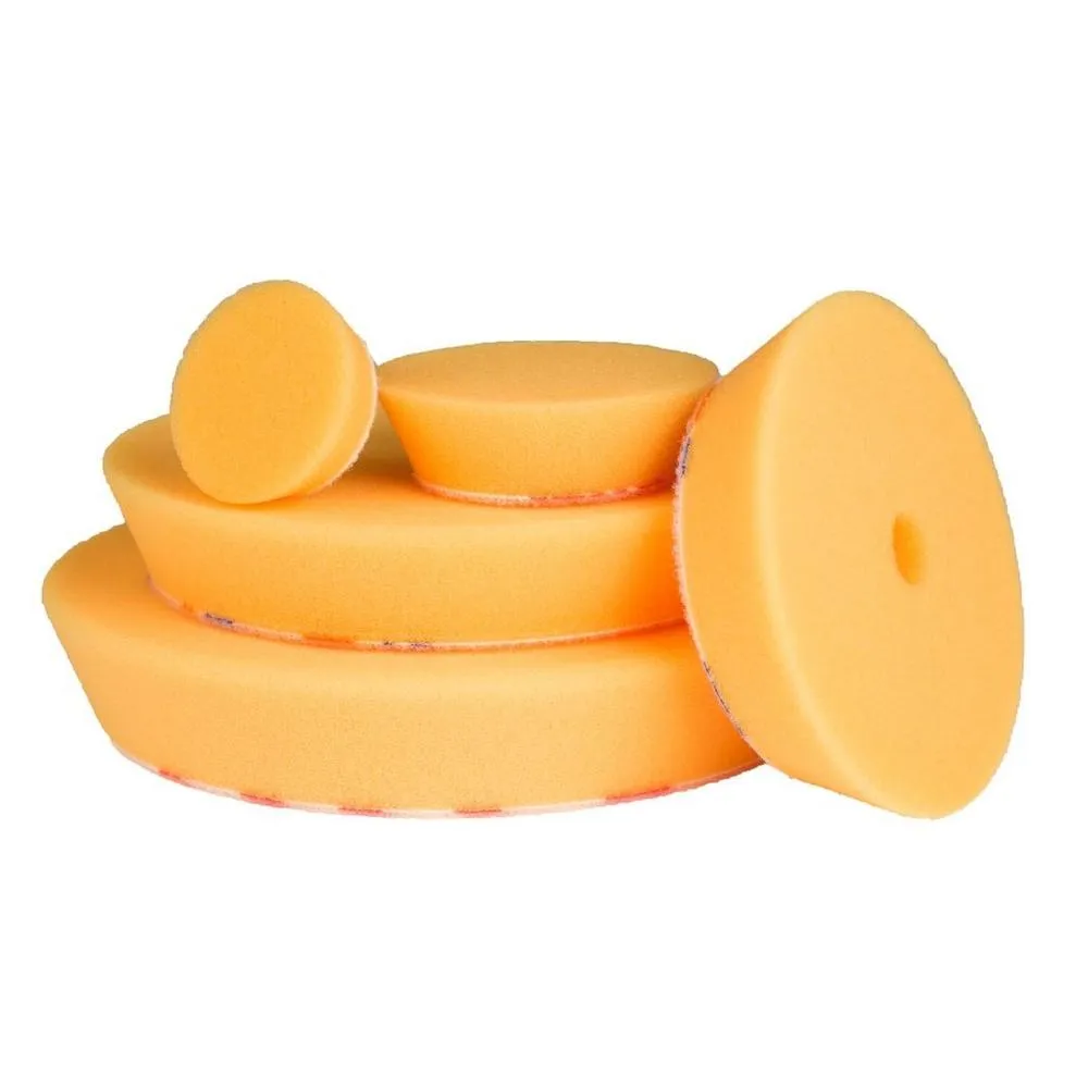 3" Cartec Rotary Yellow Medium Machine Compounding Pad