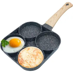 4-Cup Nonstick Egg Frying Pan