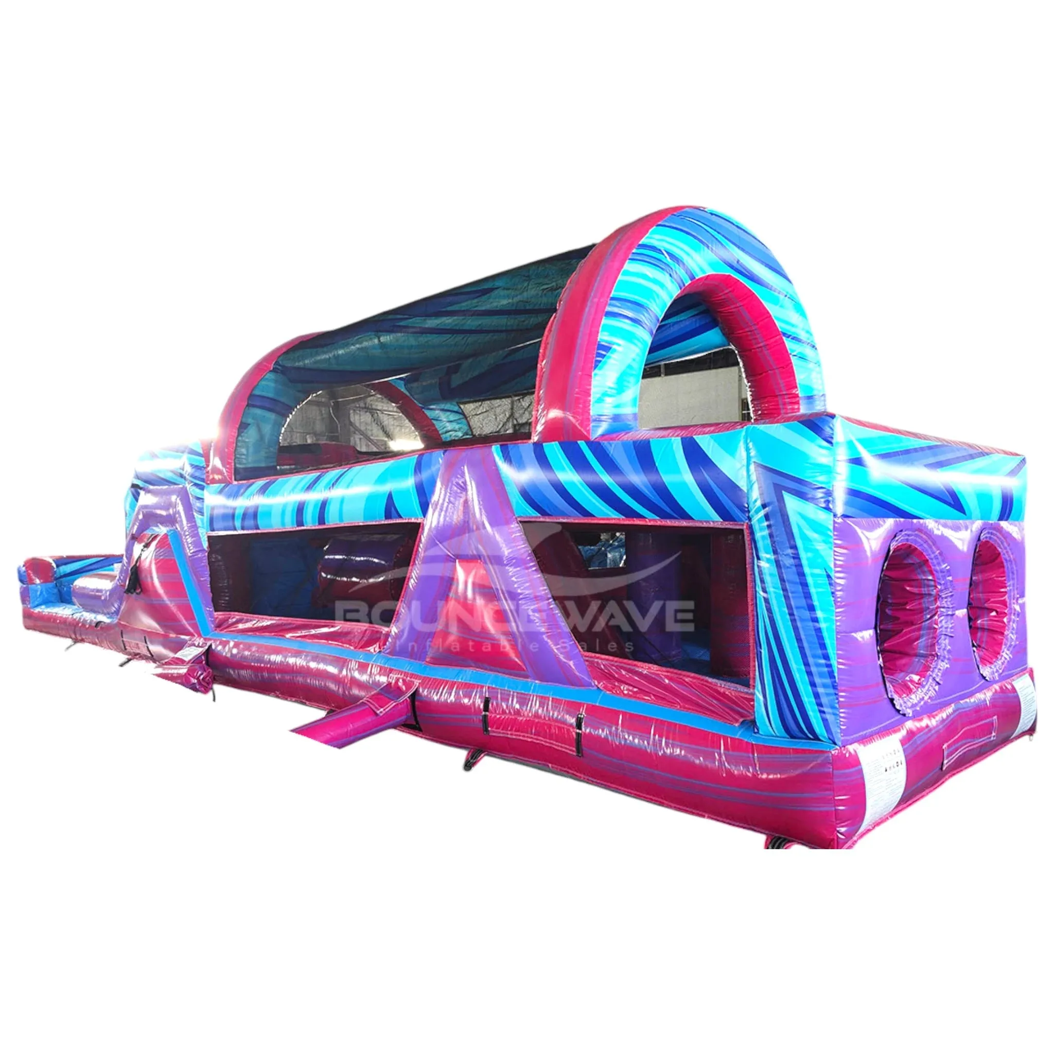 46ft Supernova Hybrid Inflatable Obstacle Course