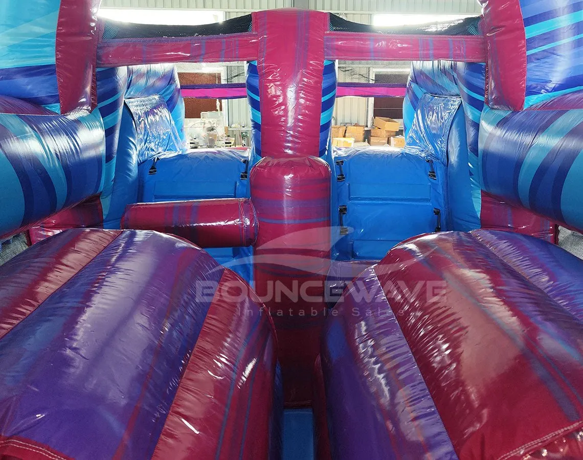 46ft Supernova Hybrid Inflatable Obstacle Course