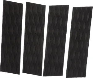 4Pcs Surfboard Traction Pads Slip Surfboard Tail Pads with Strong Adhesive Non Slip Deck Grip for All Board Durable Surfboard Accessories for Enhanced Stability