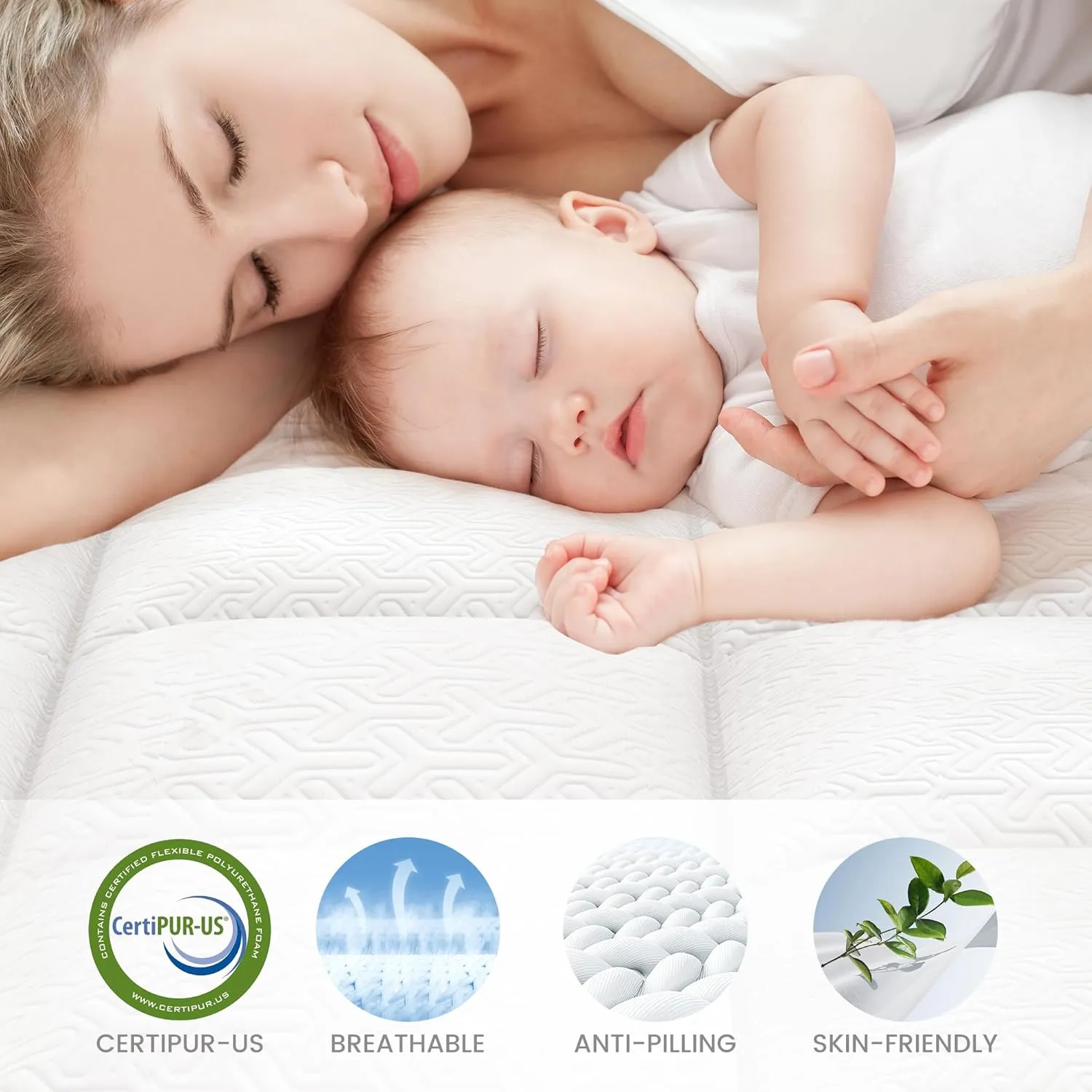 5 Inch Queen Mattress for Kids, Medium Firm Memory Foam Queen Size Mattress in a Box for Cooling Sleep and Pressure Relief, CertiPUR-US