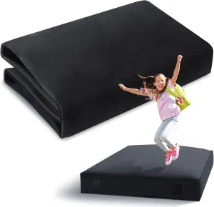 5' x 5' or 3' x 4' Cover Replacement for Crash Pad, Sensory Crash Pads Cover for Kids and Adult, Durable and Safe, Machine-Washable, Pads Sheet Only