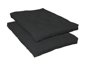 7" Deluxe Futon Pad Black - 2005