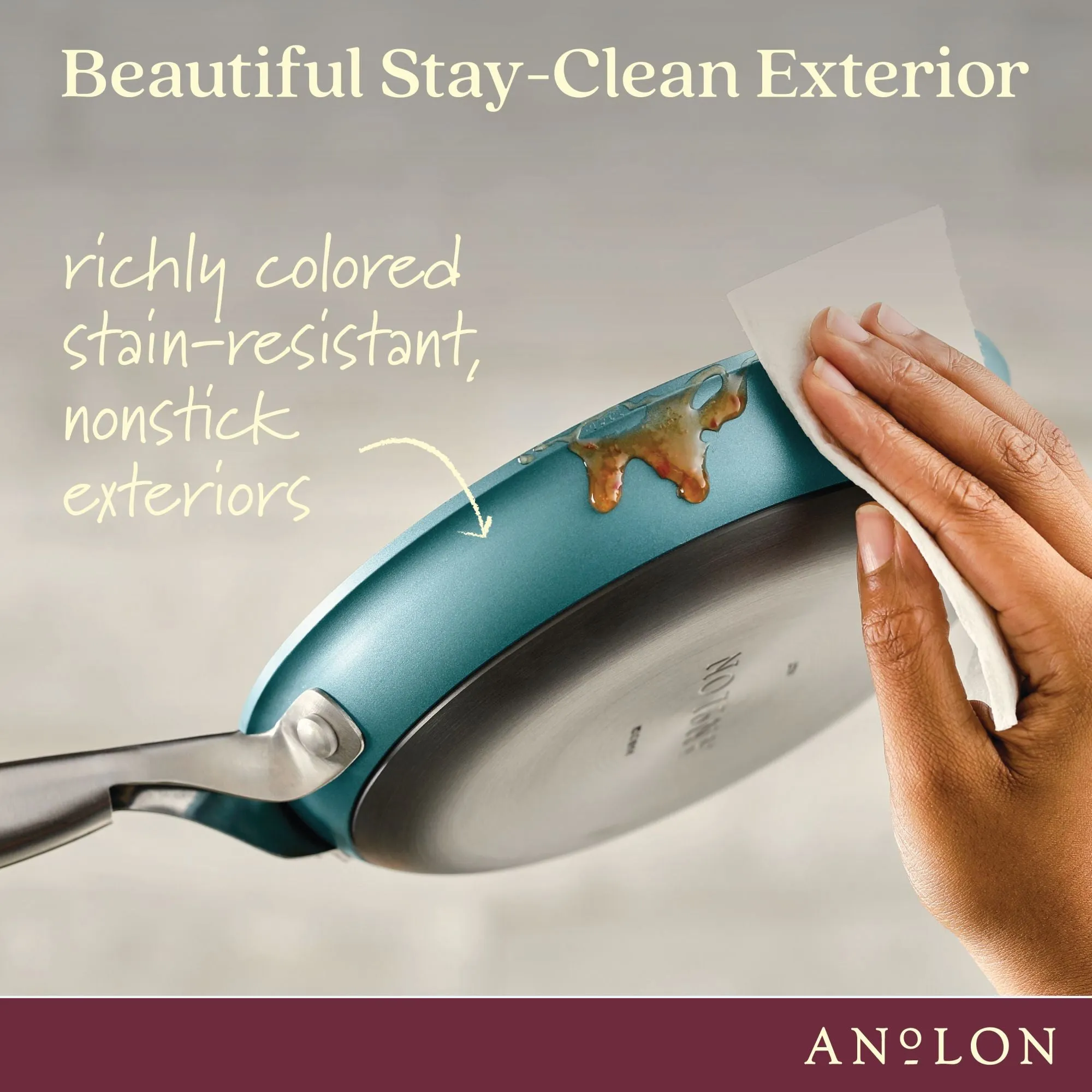 8.25-Inch Hard Anodized Nonstick Frying Pan