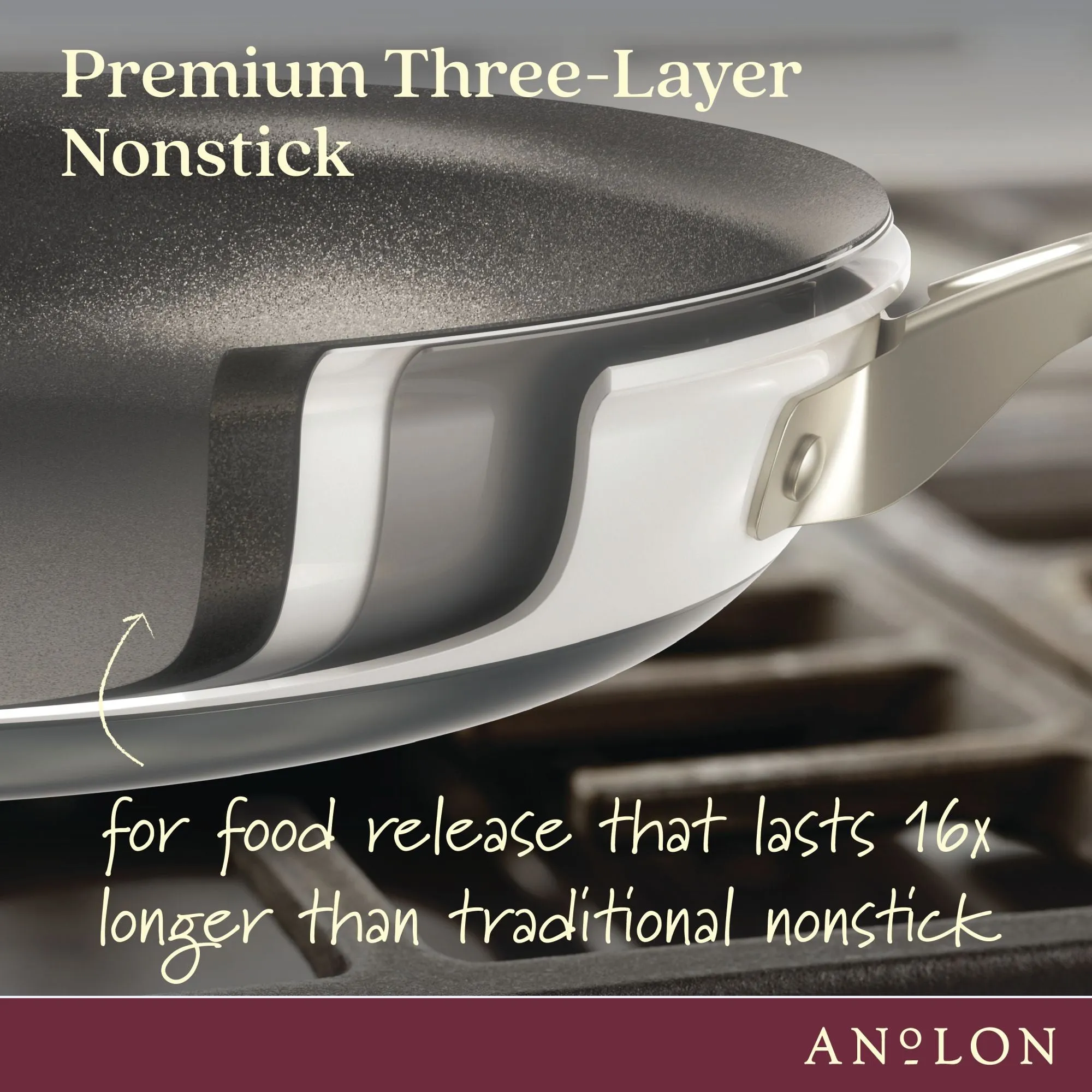 8.25-Inch Hard Anodized Nonstick Frying Pan