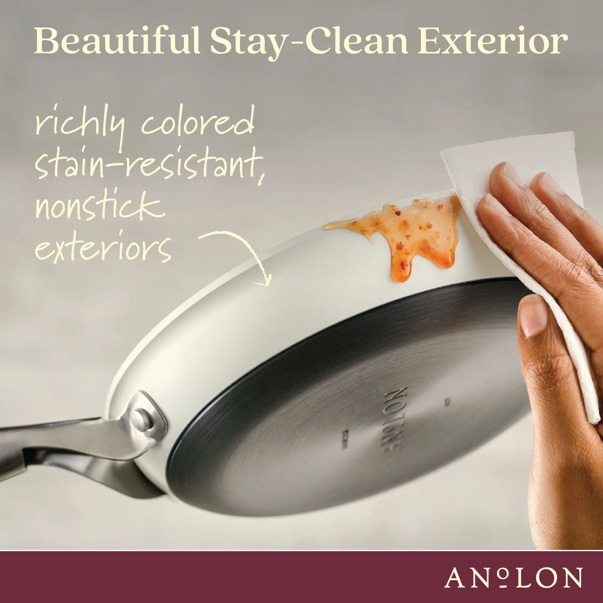 8.25-Inch Hard Anodized Nonstick Frying Pan