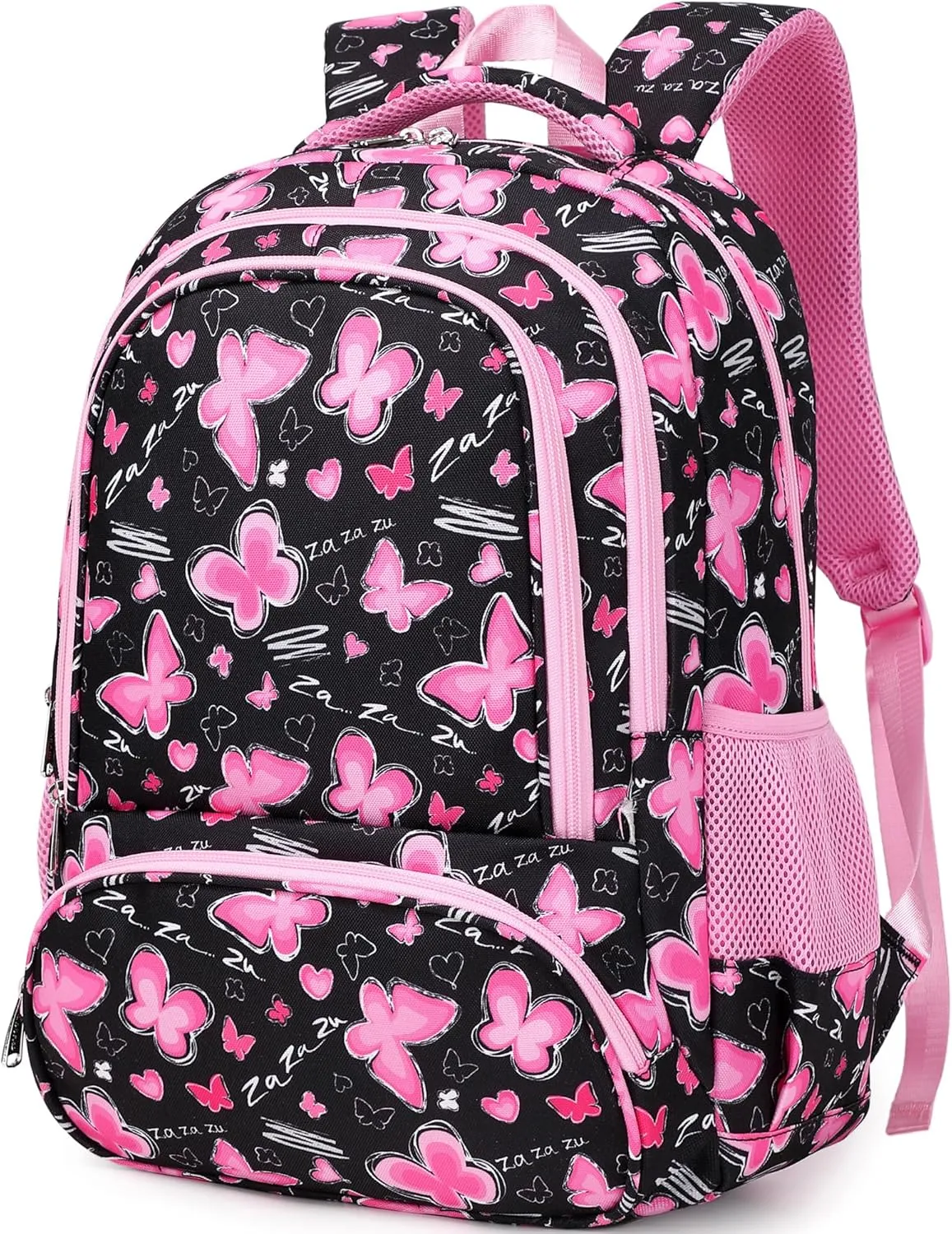 abshoo Lightweight Kids Backpack For Girls Ages 6-8 Kindergarten Elementary School Bookbag Girls School Bag 8-10 (Butterfly)
