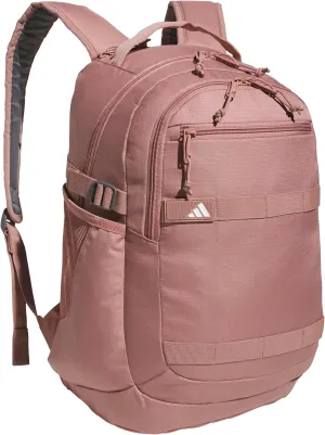adidas Impulse Backpack, Sport Bag for Men and Women, Durable and Lightweight, Warm Clay Pink/Grey Four, One Size