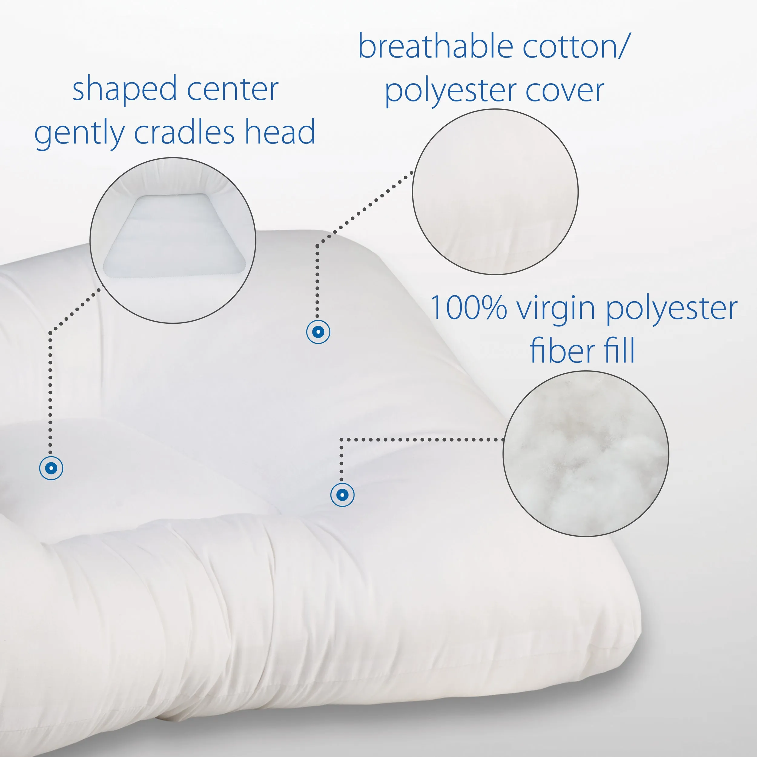Air-Core Adjustable Tri-Core Pillow (Discontinued)