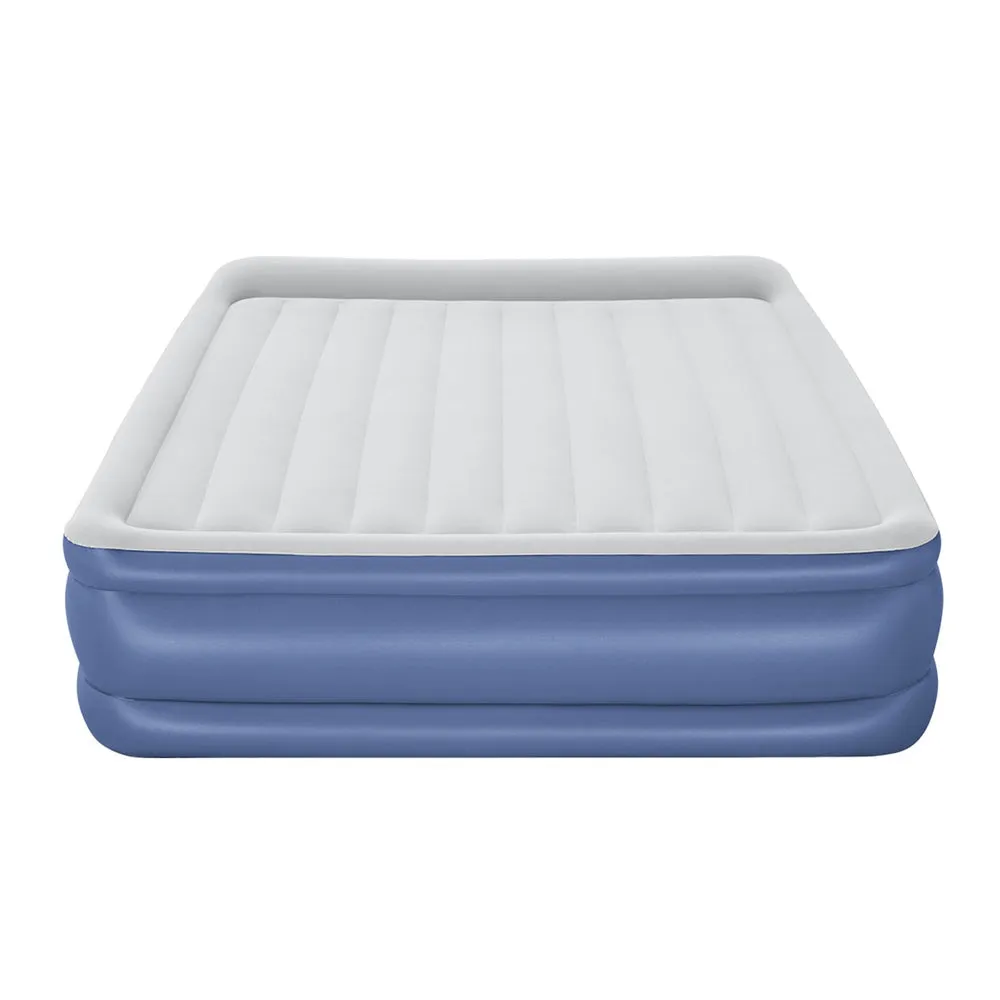 Air Mattress King Inflatable Bed 56Cm Airbed Blue