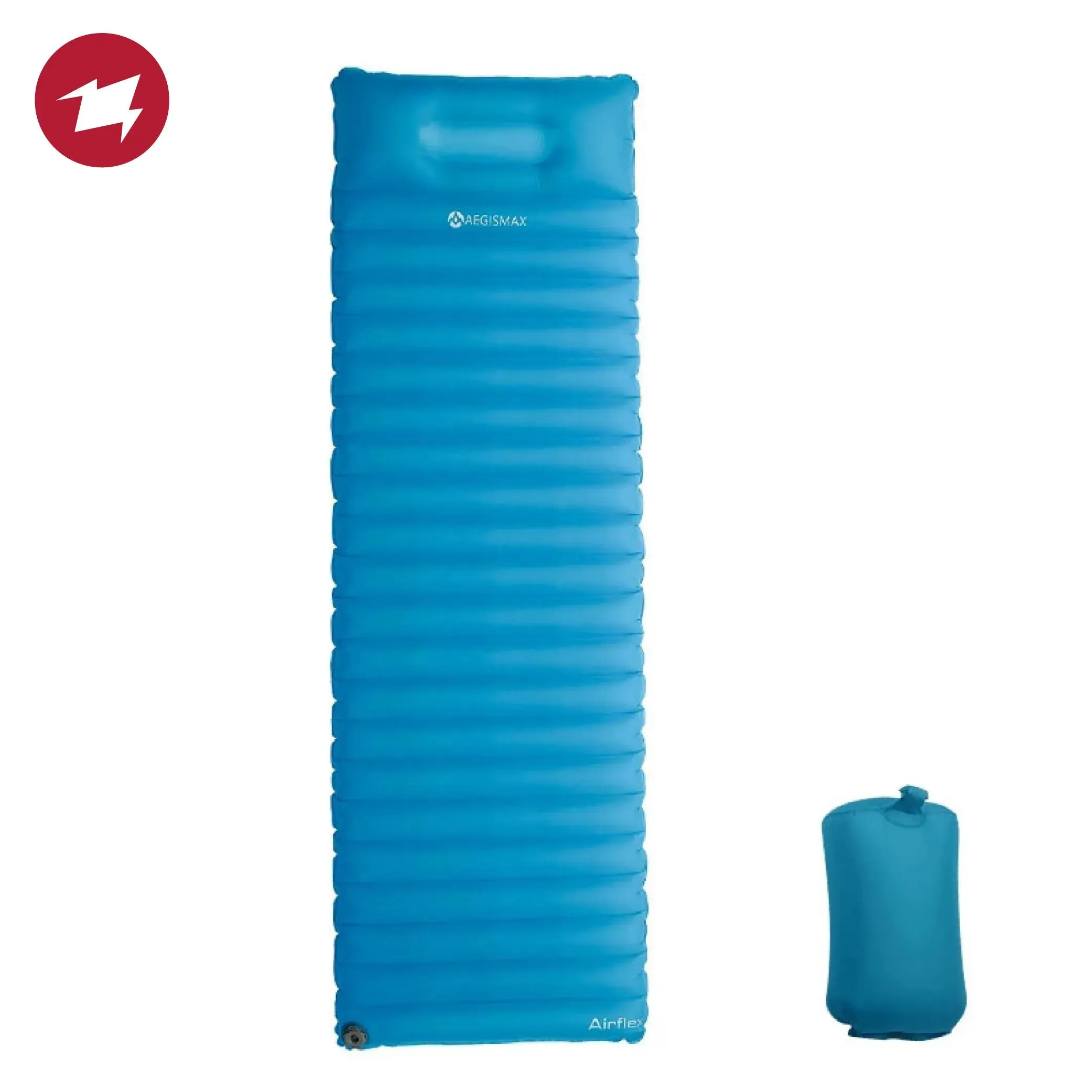 Airflex Camping Sleeping Pad Waterproof Outdoor Ultralight Inflatable Mat - Air Mattresses Adult