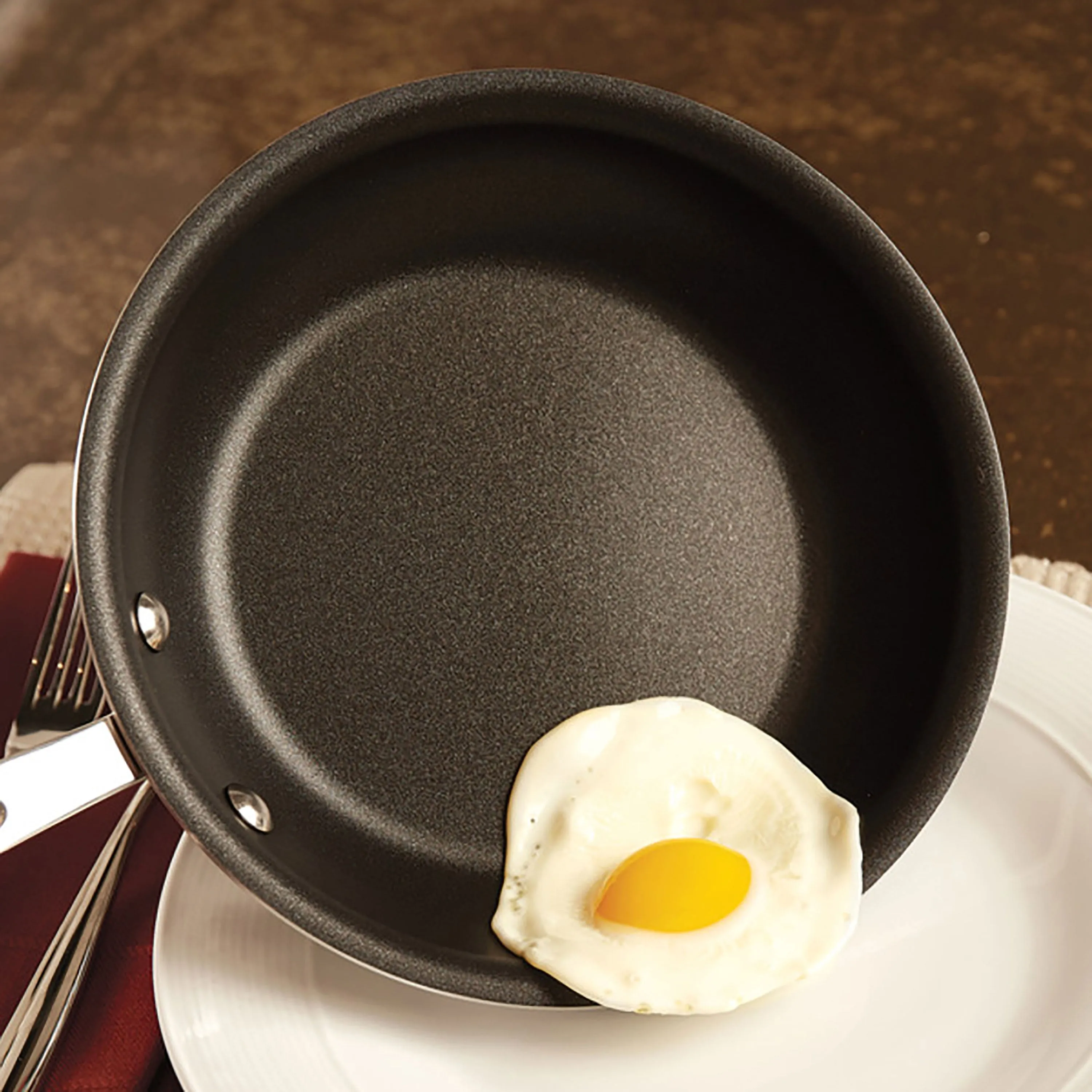 All-Clad d5 Brushed Stainless 8" Nonstick Fry Pan