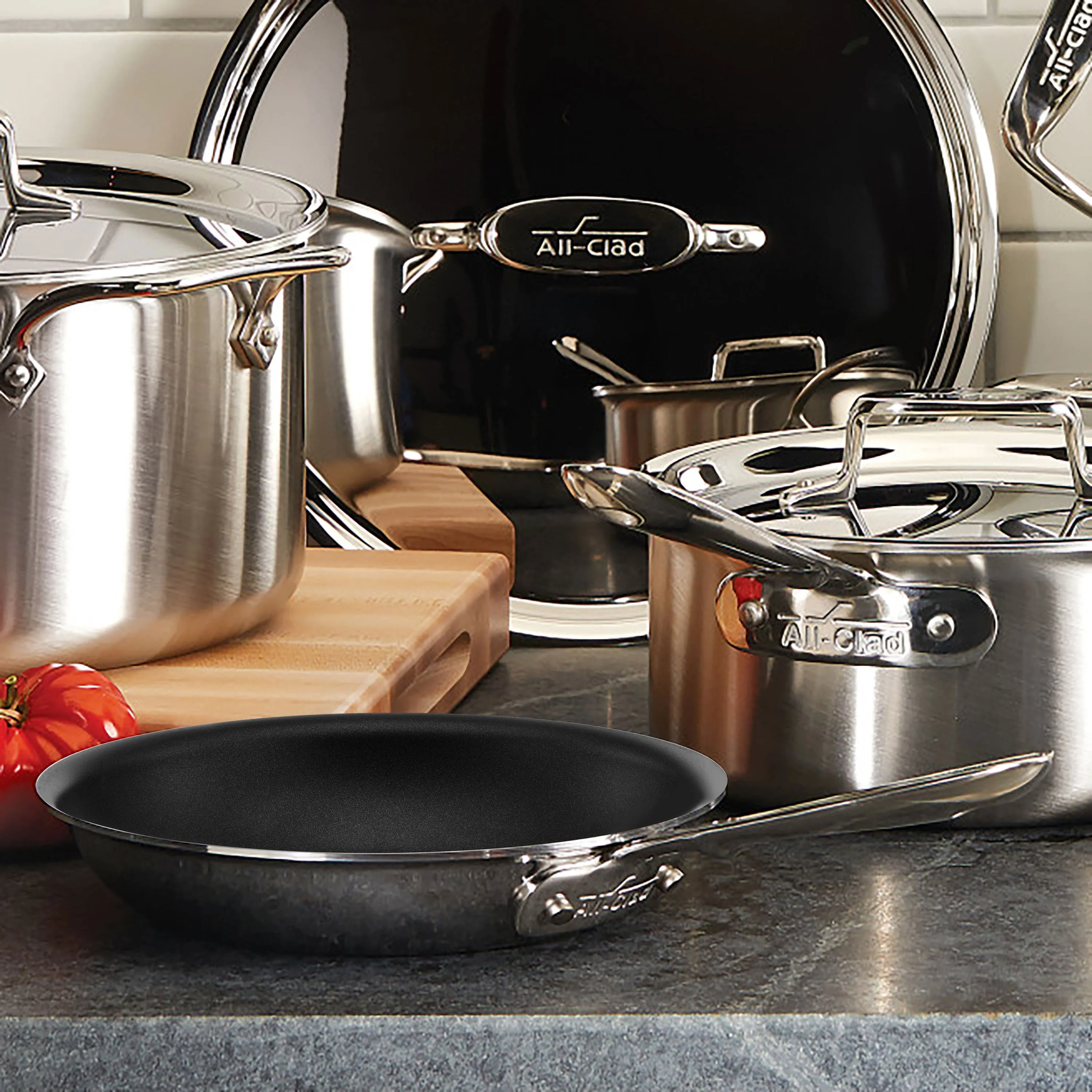 All-Clad d5 Brushed Stainless 8" Nonstick Fry Pan