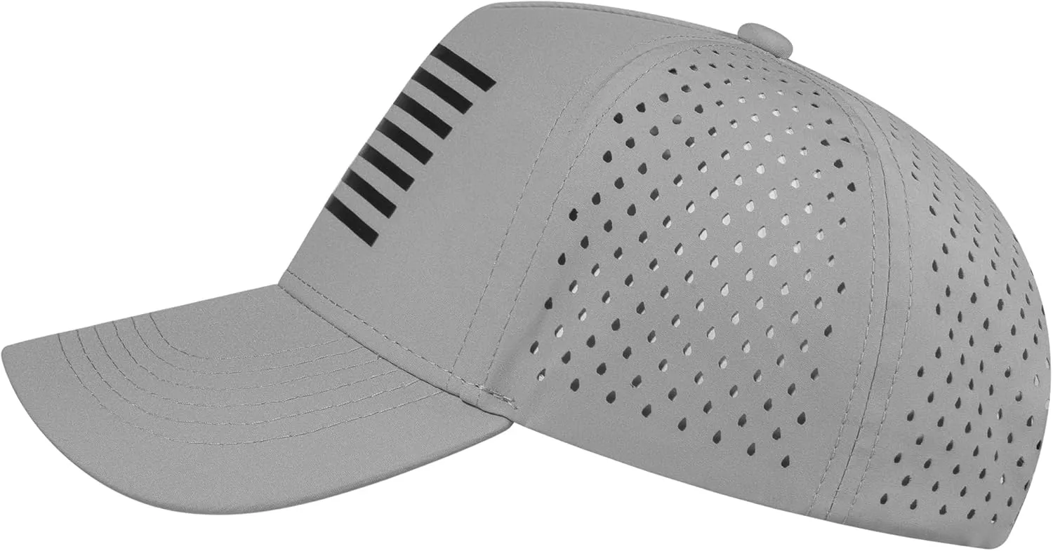 American Flag Trucker Hats, Waterproof Baseball Cap for Men Women, Quick-Dry Mesh Breathable Adjustable Fit Snapback Hat