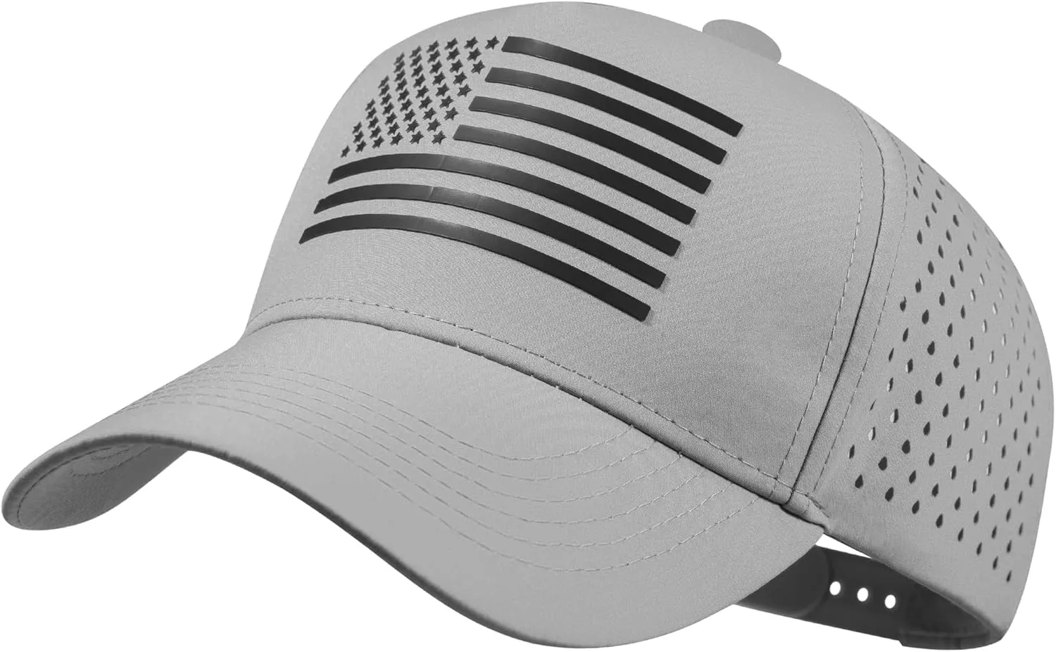 American Flag Trucker Hats, Waterproof Baseball Cap for Men Women, Quick-Dry Mesh Breathable Adjustable Fit Snapback Hat