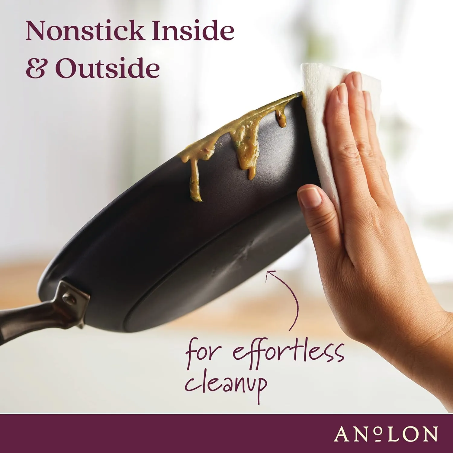 Anolon Advanced Hard-Anodized Dutch Oven Multipurpose Steamer Set, 8.5-Quart, Graphite