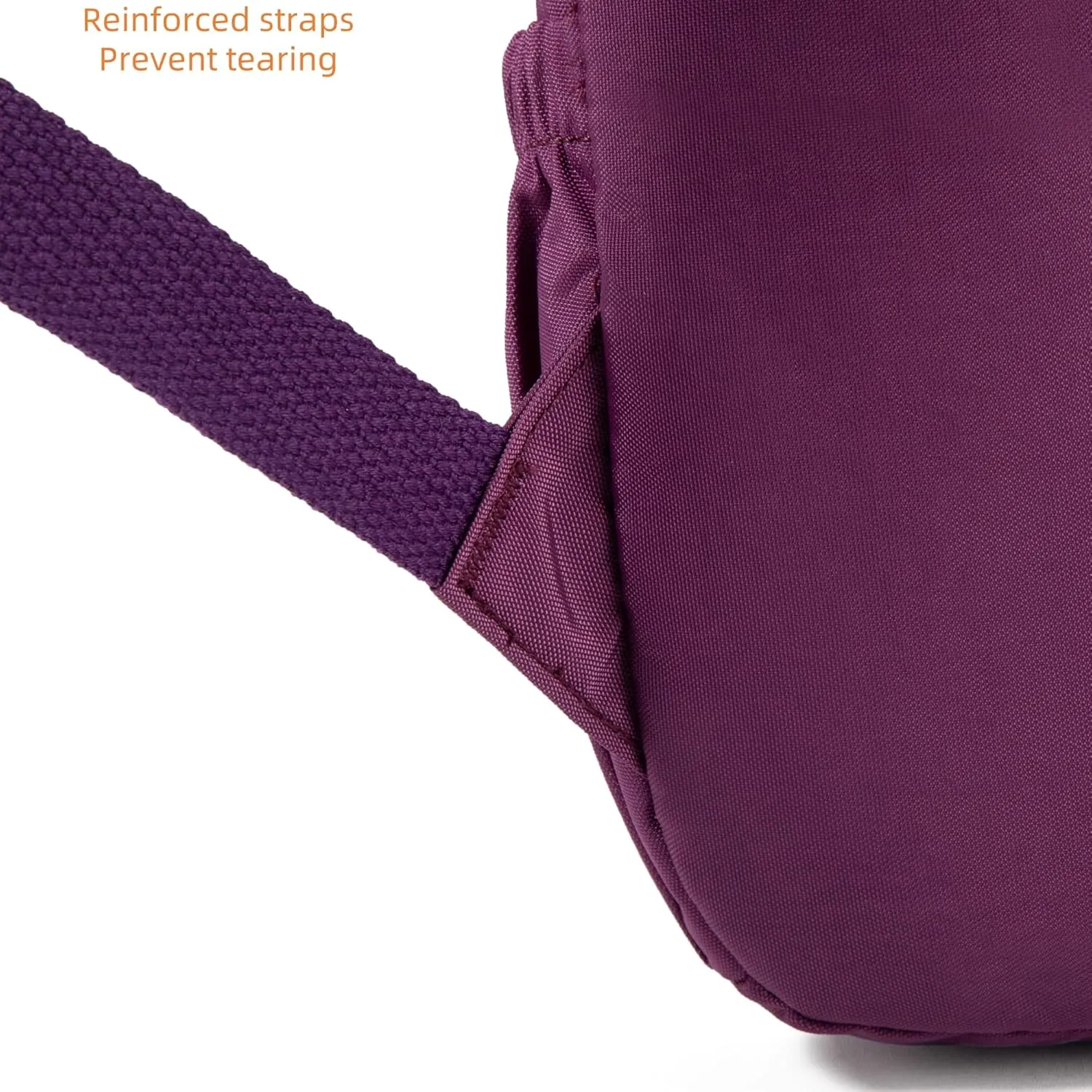 AOTIAN Mini Lightweight 11.8 Inch Backpack Durable Travel Hiking Women and Girls Small Daypack, 7 Liters Purple