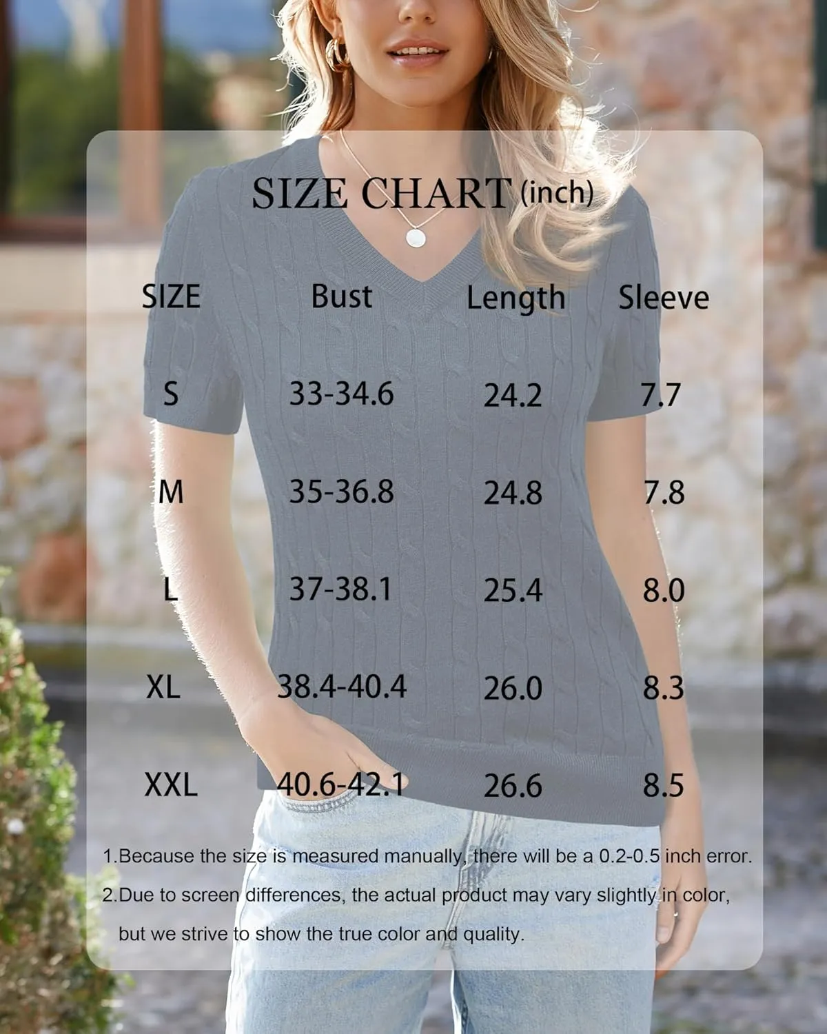 Arach&Cloz Women's Wool Blend Summer Tops Lightweight Business Casual Blouses