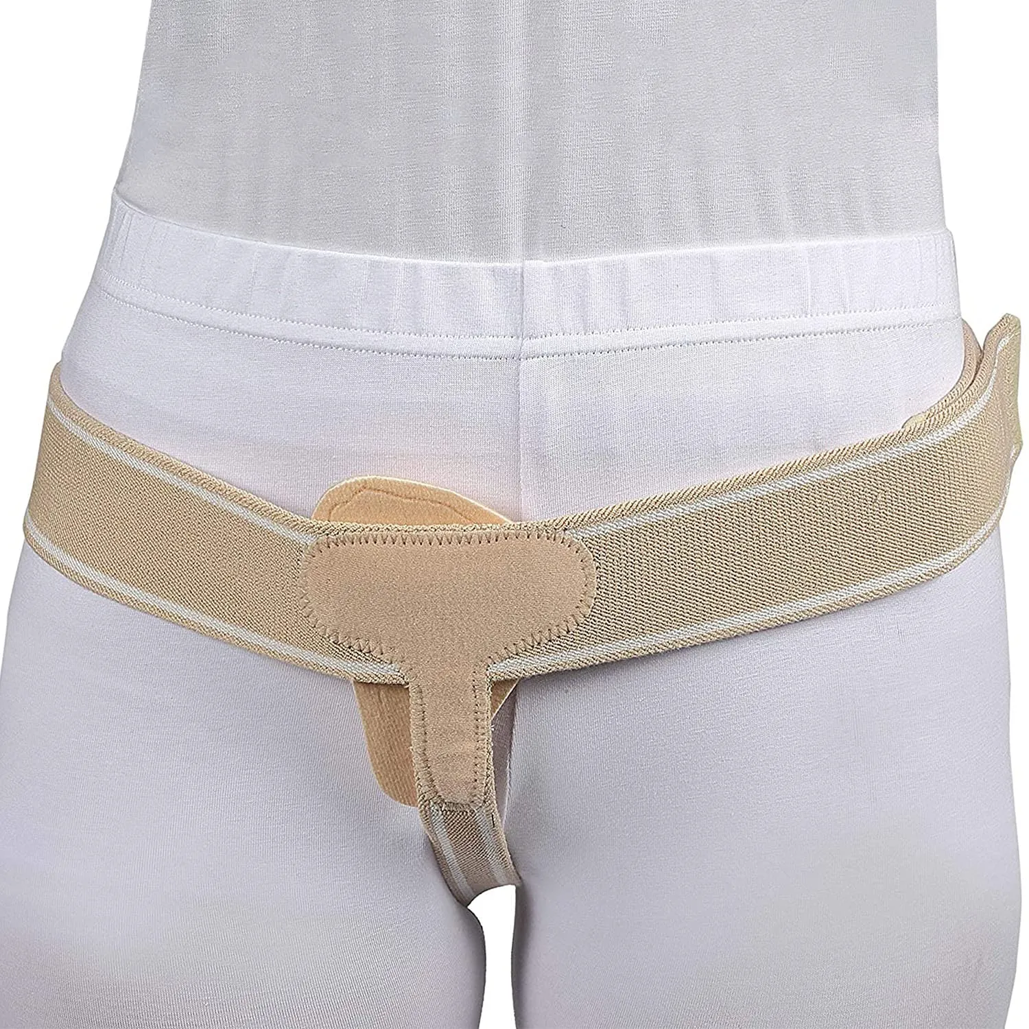 Armor Adult Universal Single Side Inguinal Hernia Support Brace for Relief of Abdominal Pain and Pressure, Pre and Post Surgery for Men and Women (Right)