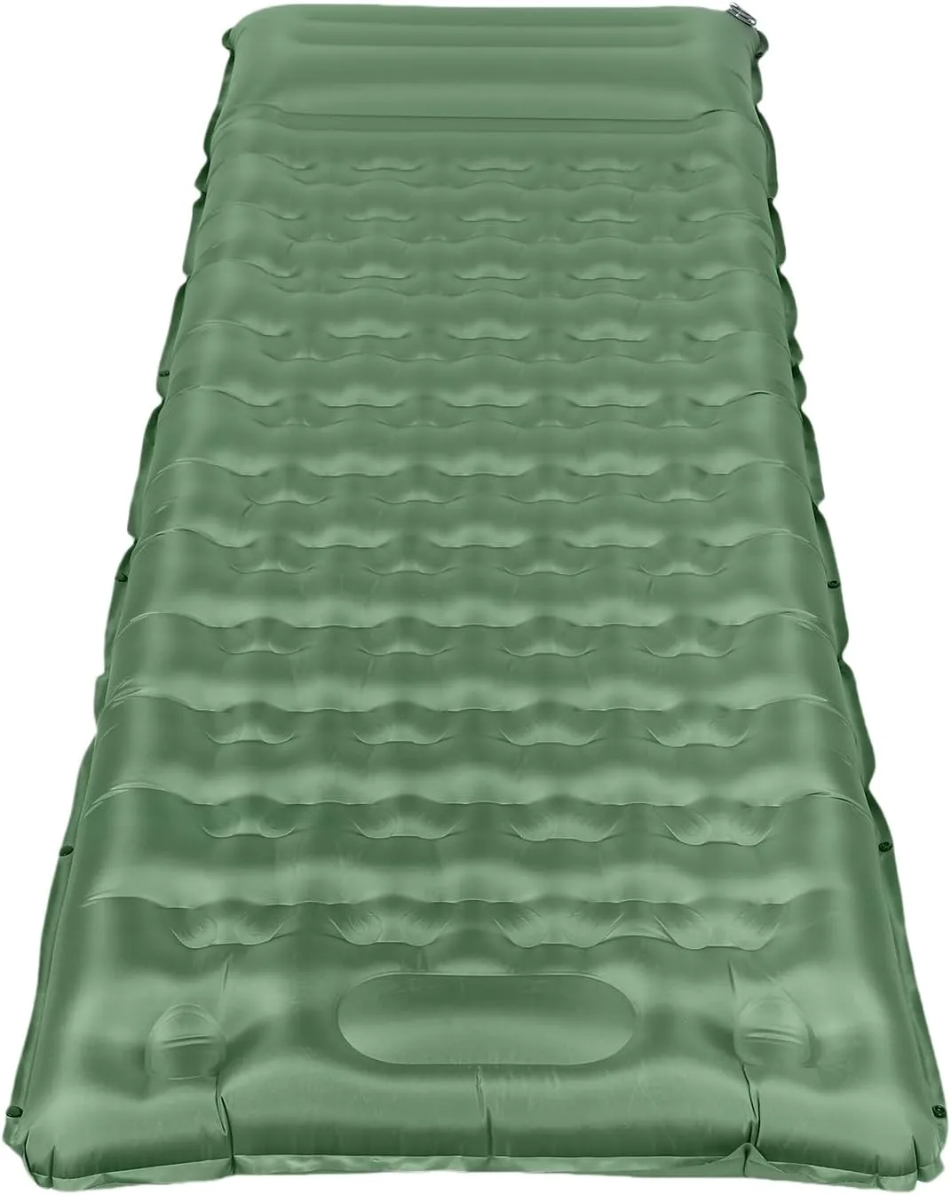 Asixxsix Inflatable Sleeping Pad, Compact Lightweight Camping Mat with Pillow, Built in Foot Pump Valve, High Density TPU Camping Air Mattress for Backpacking Hiking Traveling Tent