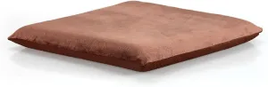 Augld Square Chair Seat Cushion Memory Foam Chair Cushion for Kitchen, Dining,Office or Car 16x16 in Coffee