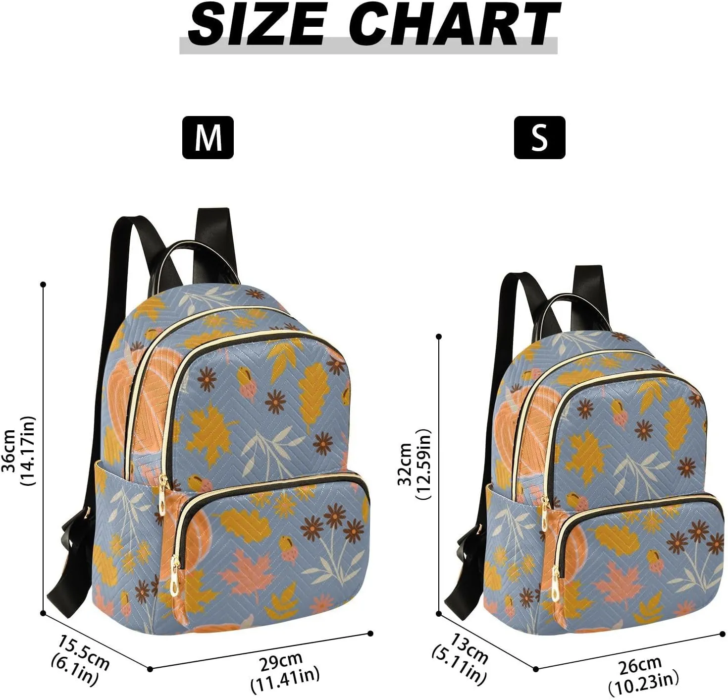 Backpack for Women Shoulder Bag Lightweight Mini Backpack Casual Daypack Back Pack for Travel Work Autumn (Small Pattren 4)