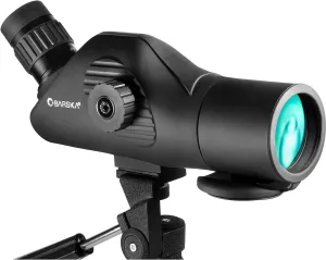 BARSKA Tactical 11-44x50 Angled Spotting Scope with Tripod And Soft Carrying Case , Black