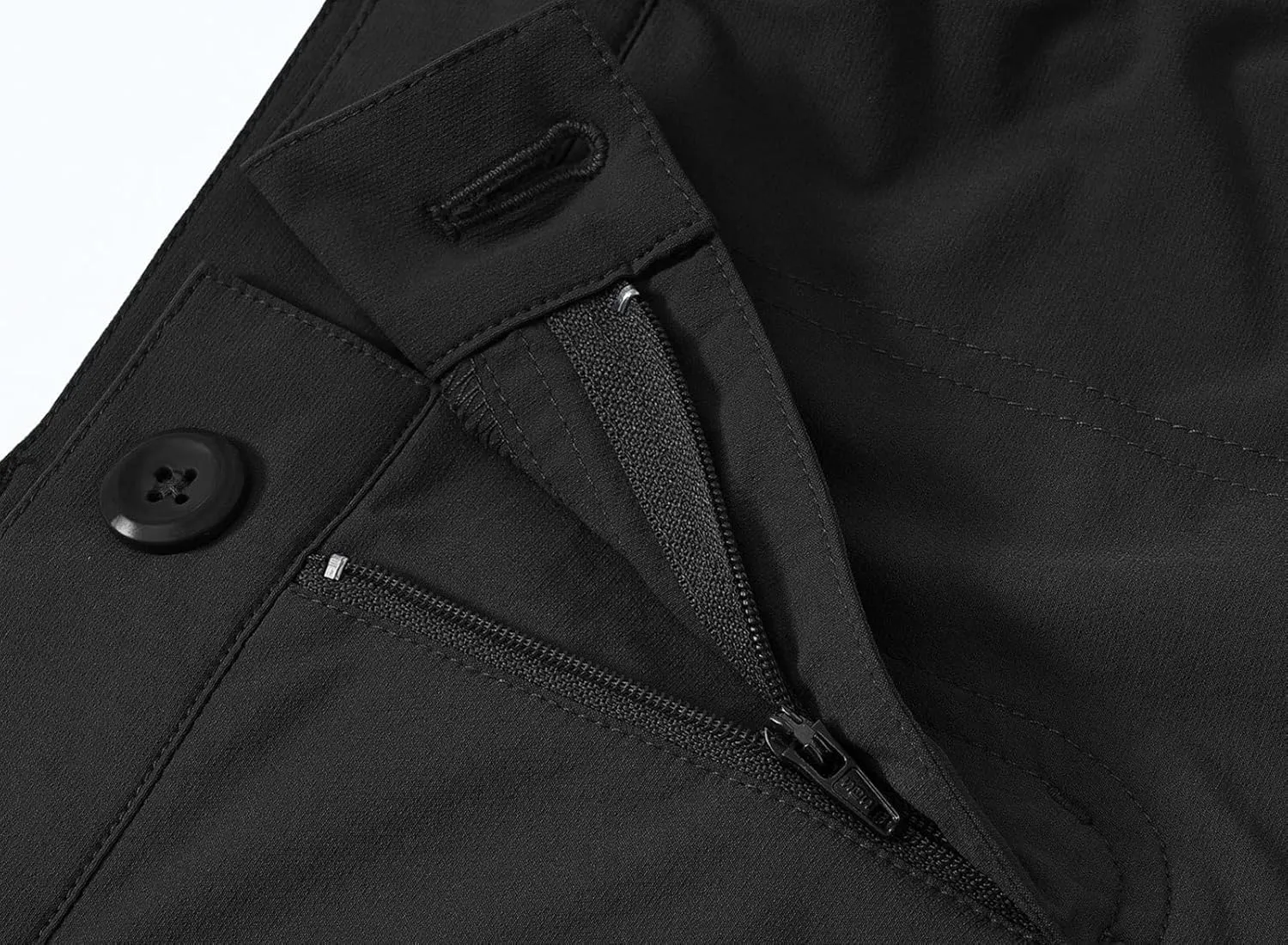BASUDAM Women's Hiking Shorts Quick Dry Stretch Water Resistant Lightweight Outdoor Zipper Pockets