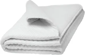 Bed Padding for Nikken Kenko Naturest Fit Queen Mattress Topper - Queen Size Bedding Sleeping Pad with 800 Gauss Magnet - Cover Bed Using 12 inch Elasticized Skirt to Keep Mattress Topper from Sliding