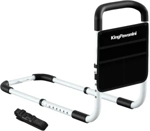 Bed Rail - Bed Rails for Elderly Adults - Medical Bed Support Bar Mobility Assistant with Free Storage Bag and Fixing Strap, Fit King, Queen, Full, Twin, Medium