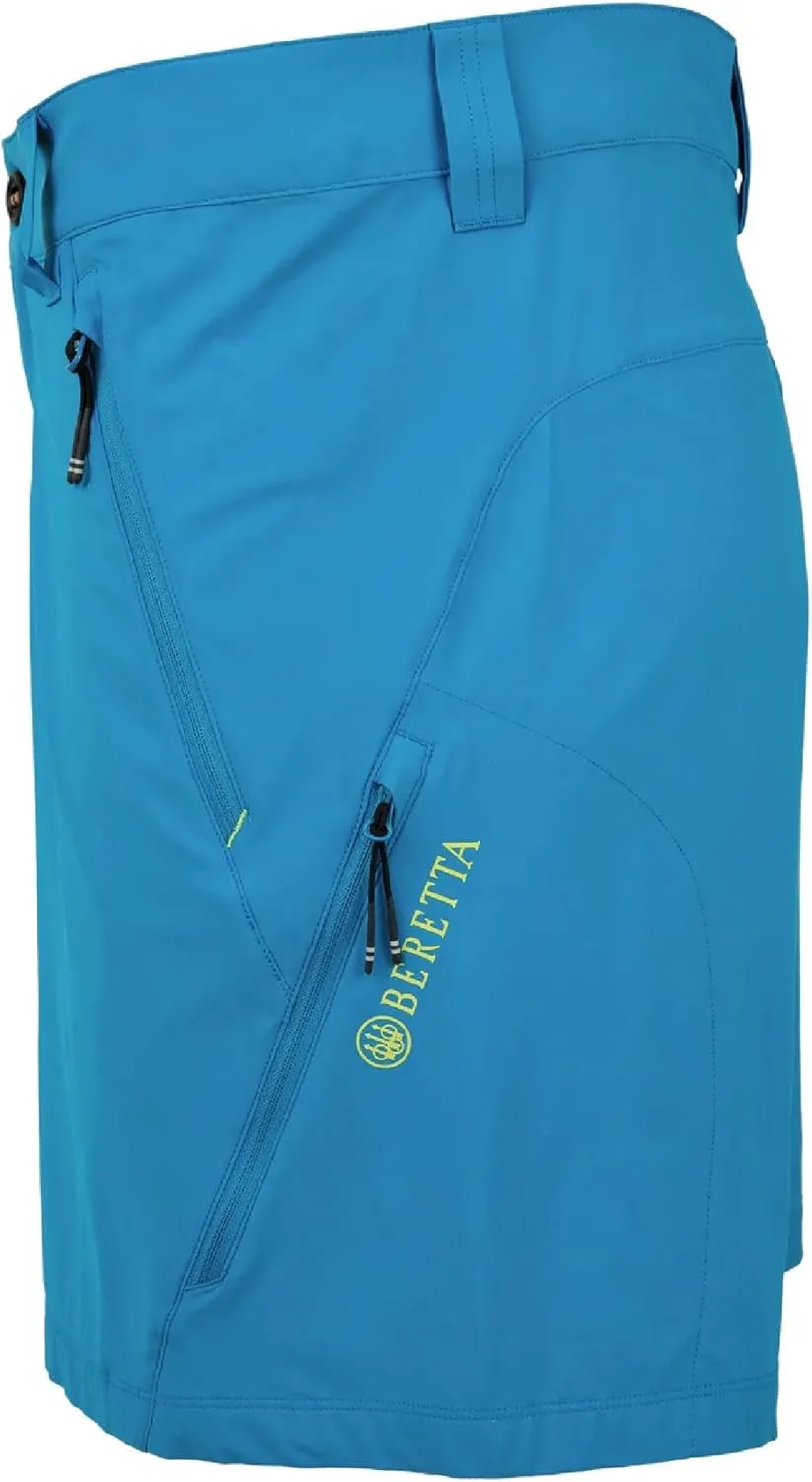 Beretta Men's Stretch Lightweight Quick Dry Casual Hiking Addax Flex Shorts with Pockets