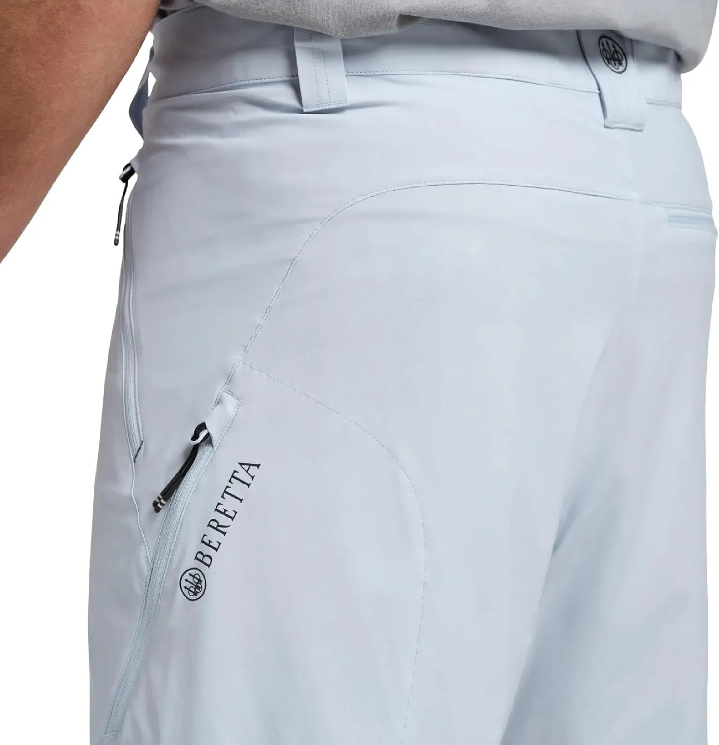 Beretta Men's Stretch Lightweight Quick Dry Casual Hiking Addax Flex Shorts with Pockets