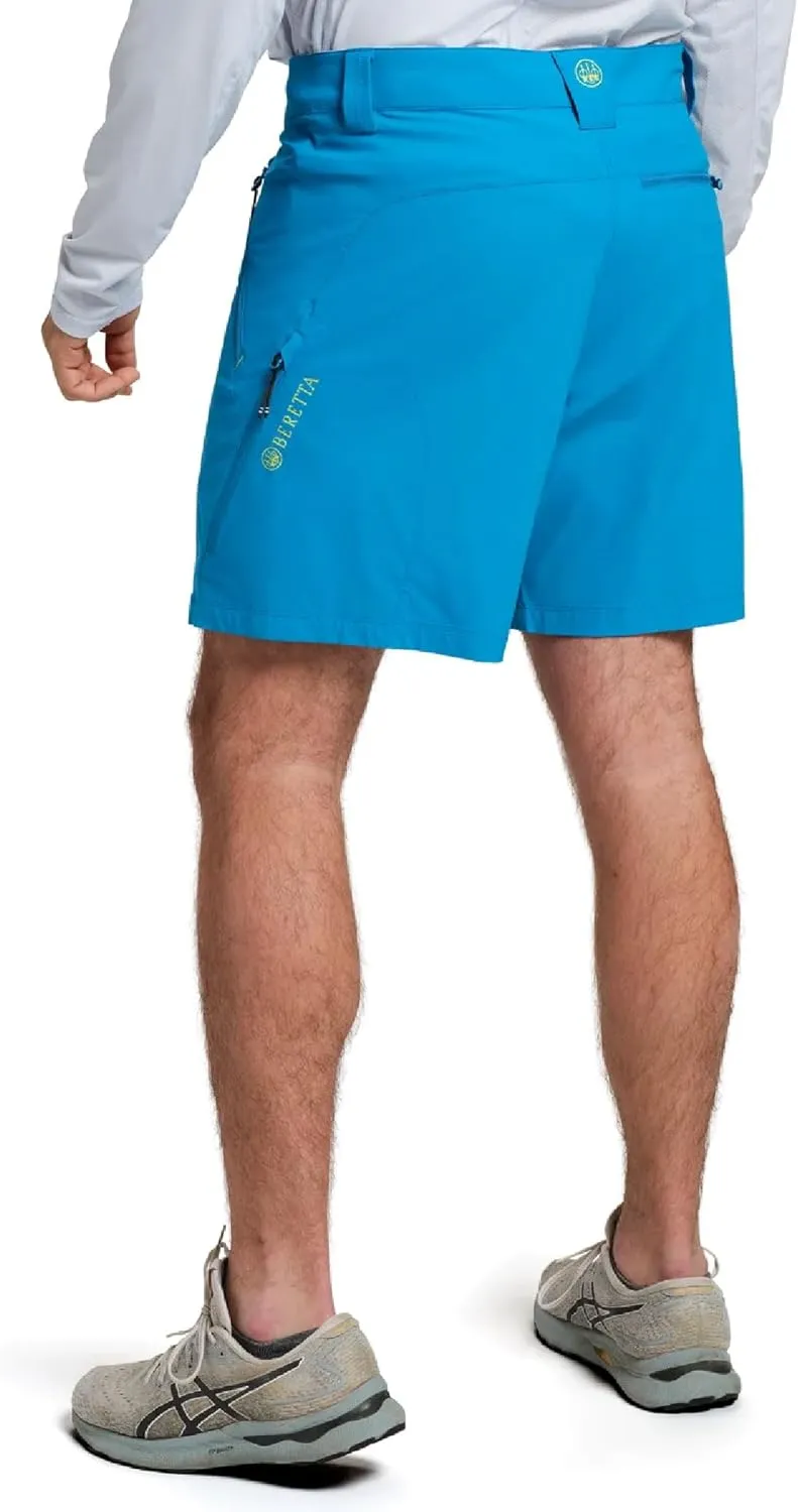Beretta Men's Stretch Lightweight Quick Dry Casual Hiking Addax Flex Shorts with Pockets