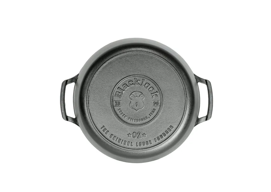 Blacklock 5.5 Quart Triple Seasoned Cast Iron Dutch Oven