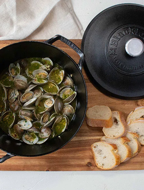 Blacklock 5.5 Quart Triple Seasoned Cast Iron Dutch Oven