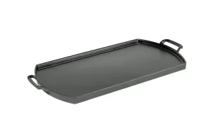 Blacklock Triple Seasoned Cast Iron Double Burner Griddle