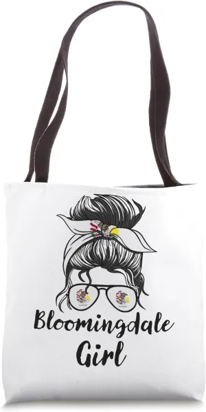 Bloomingdale Illinois Women Girl Tote Bag