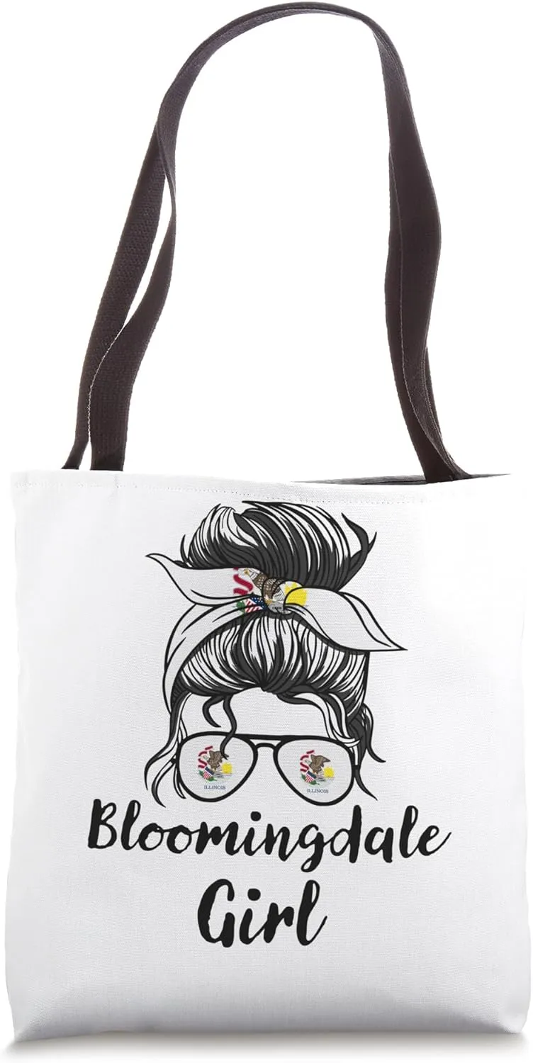 Bloomingdale Illinois Women Girl Tote Bag
